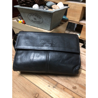 Clutch da bò, túi clutch da nam, ví clutch da thời trang đen CL004