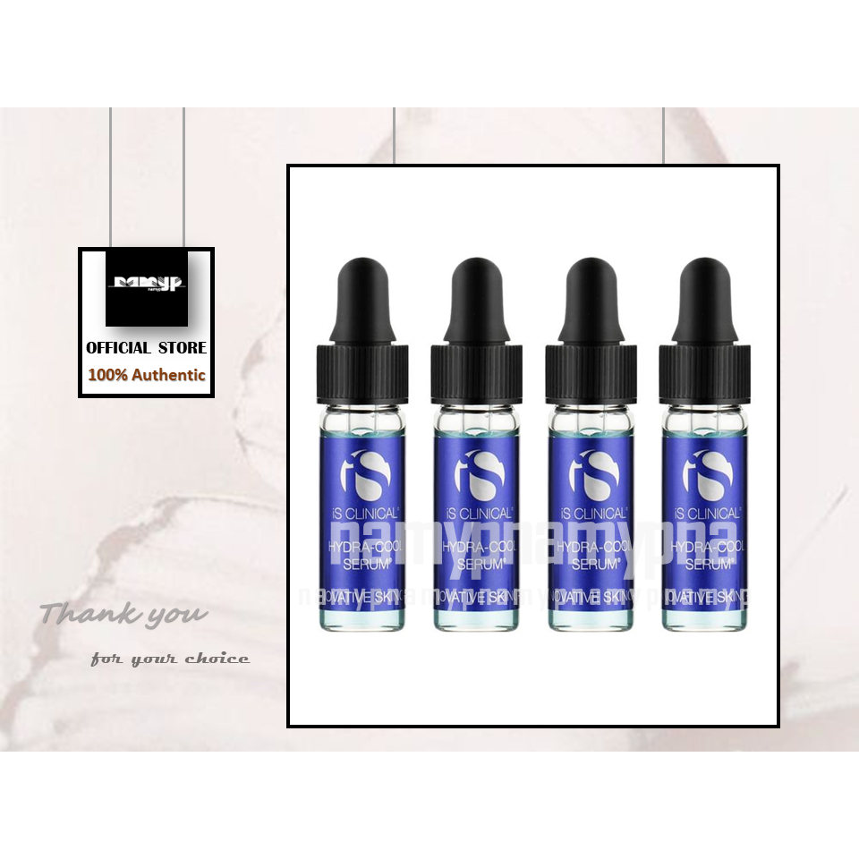 [US] Sample Serum Cấp ẩm – Làm dịu – Phục hồi da iS CLINICAL Hydra–Cool ...