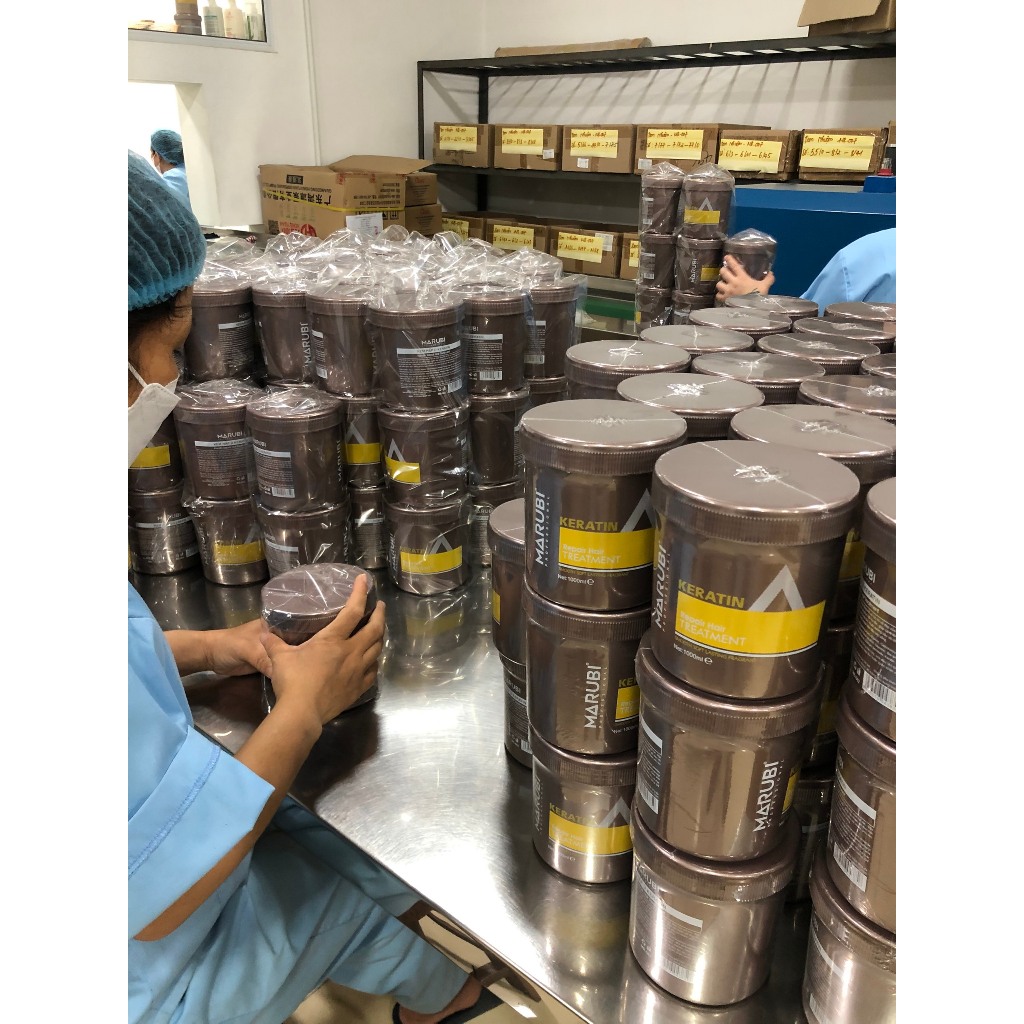 Marubi Ủ Tóc mượt tóc mượt tóc 435ml và 1000ml
