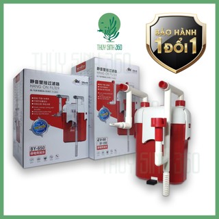 Lọc Treo Baoyu BY-650/850 - Thế Hệ Mới - Tích Hợp Lọc Váng, Thổi Oxy - Sử Dụng Cho Hồ Cá, Thủy Sinh