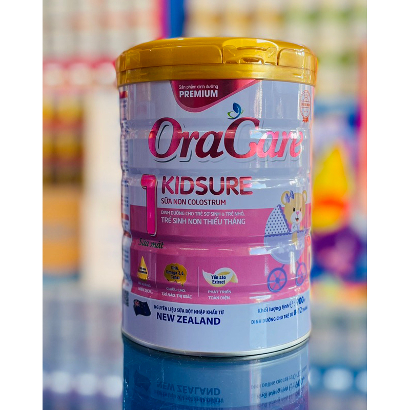 [Kèm Quà] Sữa Bột Oracare 1 Kidsure Tăng cường miễn dịch (900g ...
