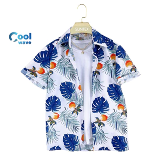Áo sơ mi đi biển Coolwave chất mát cao cấp 10 đến 105kg