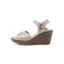 Sandal đế xuồng 8cm siêu nhẹ siêu bền Kosu KS-23004, Xăng đan công sở chống thấm nước đi mưa, đi bộ chính hãng Nhật Bản