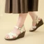 Sandal đế xuồng 8cm siêu nhẹ siêu bền Kosu KS-23004, Xăng đan công sở chống thấm nước đi mưa, đi bộ chính hãng Nhật Bản