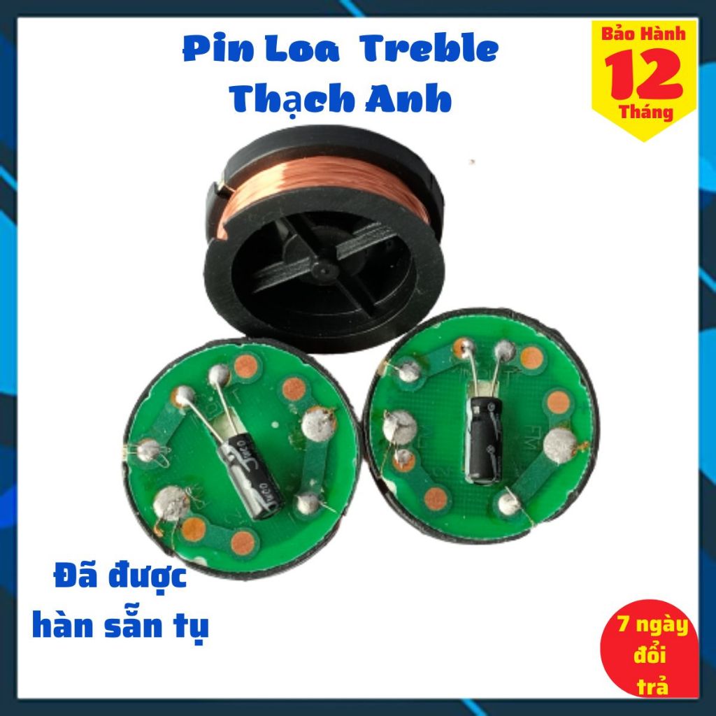 Pin loa treble thạch anh, loa treble rời thạch anh giá 1 cái ...