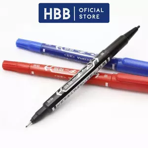 Bút ghi đơn hàng - Bút lông dầu không xóa được - Bút dạ kính viết đĩa CD Mo120 - bút dạ dầu 2 đầu - HBB STORE