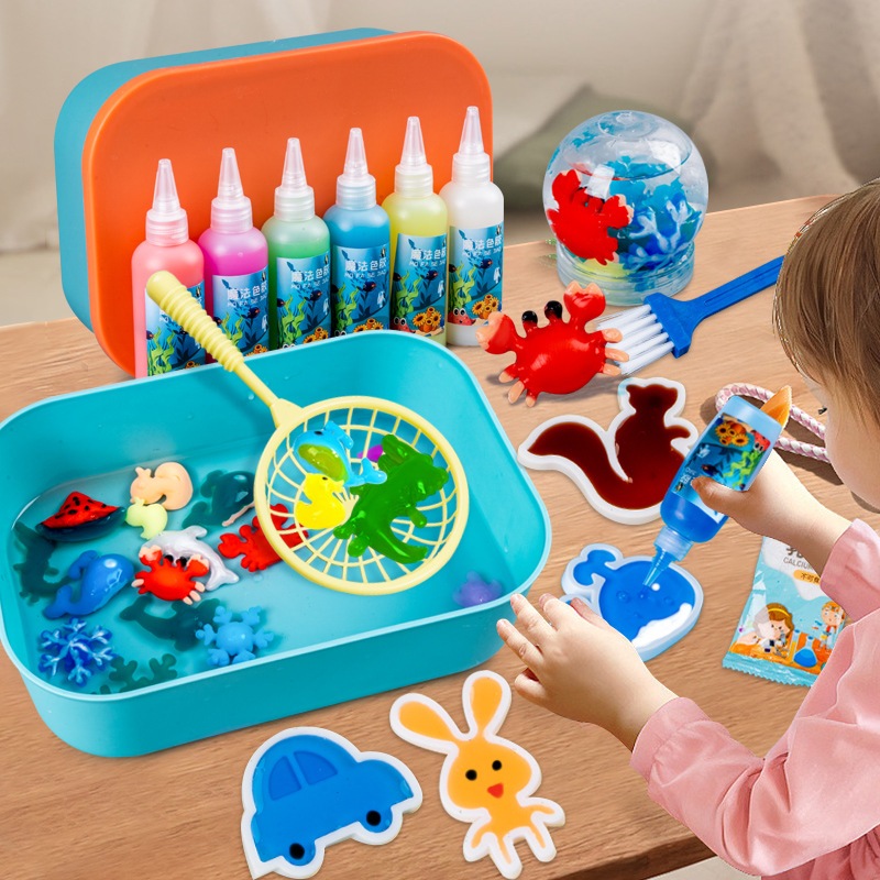 Đồ chơi Diy tạo hình nước 3d, thạch nước ma thuật tạo hình Aqua Fairy.