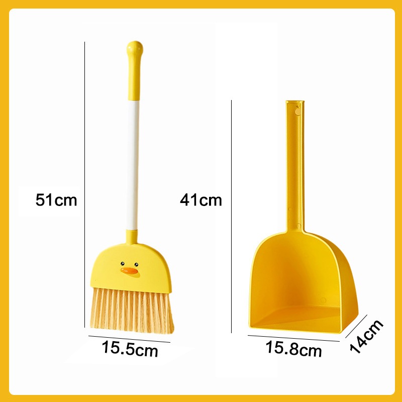 Bộ Đồ Chơi Dọn Dẹp Cho Bé, Bộ Lau Dọn, Chổi, Xúc Rác Và Máy Hút Bụi Giúp Bé Tập Làm Việc Nhà