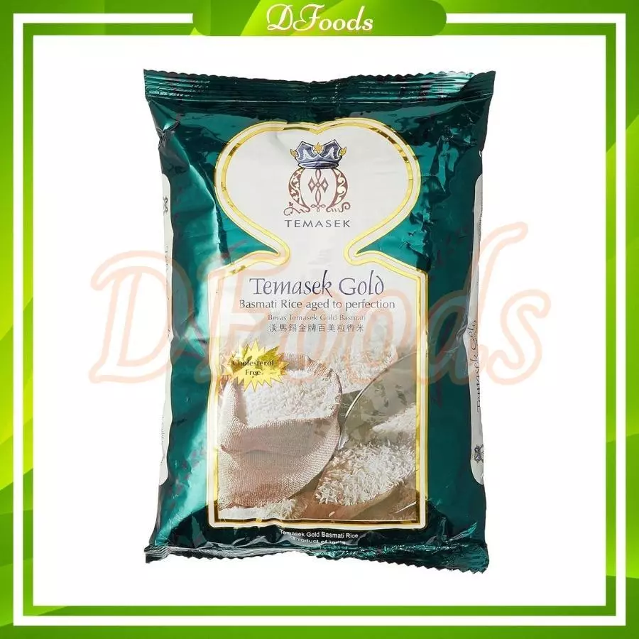 Gạo Basmati Temasek Gold Ấn Độ 1kg ngăn ngừa tiểu đường