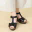Sandal đế xuồng 8cm T-Strap Kosu KS-23002 siêu êm, nhẹ, chống thấm nước, trơn trượt, chính hãng