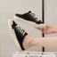 Giày Sục Nữ Zara Đế Độn 2 Màu Đen Kem Siêu Hot