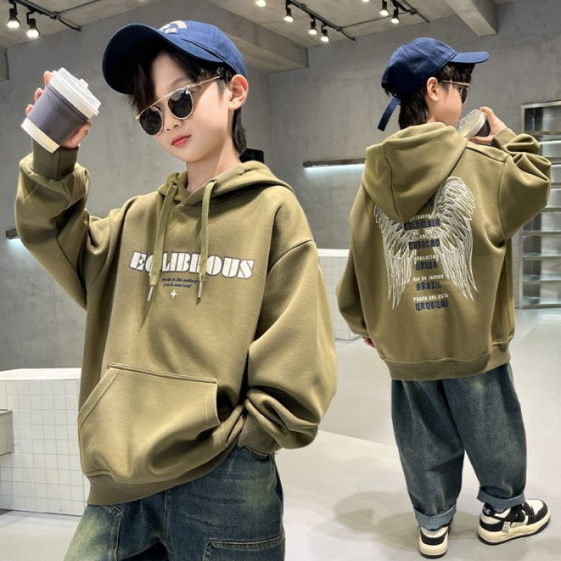Áo hoodie nỉ mũ đại bàng size 22-50kg