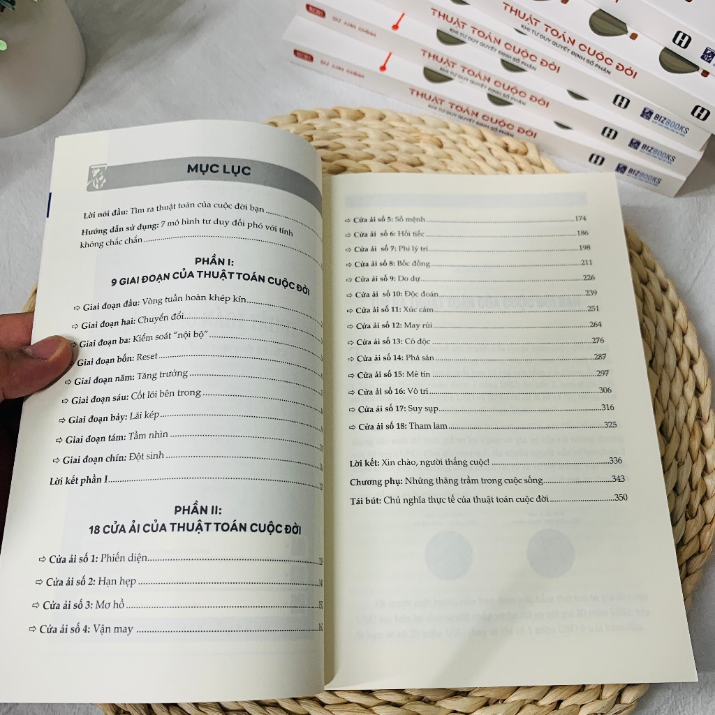 Sách Thuật Toán Cuộc Đời: Khi Tư Duy Quyết Định Số Phận - Bizbooks