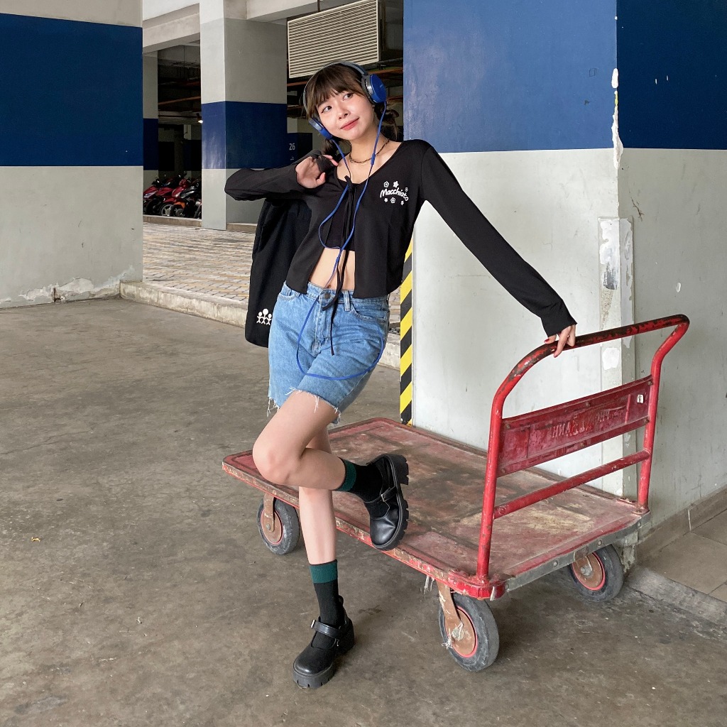 [ Thanh lí Xả kho ] ÁO CARDIGAN FORM CROPTOP FFCLUB MIX 1