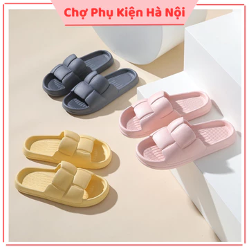 Dép CHAO Quai Ngang Bánh Mì Unisex - cực nhẹ êm chân - dép quai ngang nữ sang chảnh A108 Chợ Phụ Kiện Hà Nội