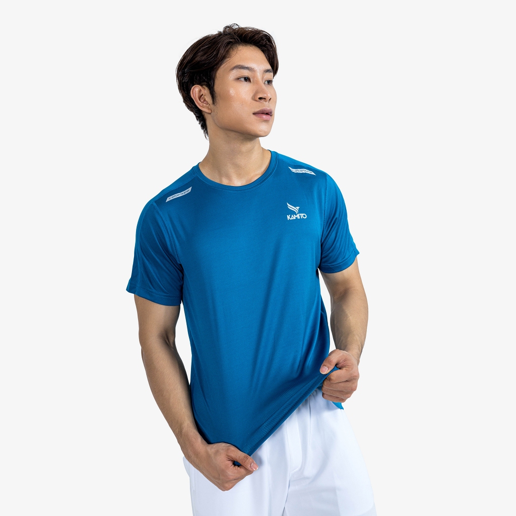 Ảnh Áo thun chạy bộ nam Running Kamito K-Sportwear nhanh khô, mát mẻ, tôn dáng, kháng khuẩn, khử mùi 2