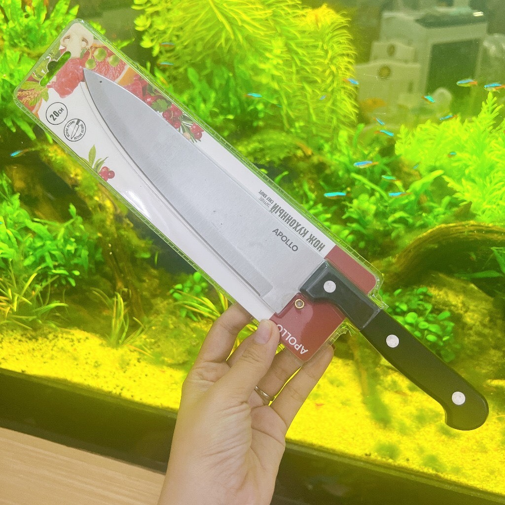 Dao  APOLLO Cao Cấp - Dao bếp thái thịt - Củ quả size 8cm -13cm - 15cm - 20cm