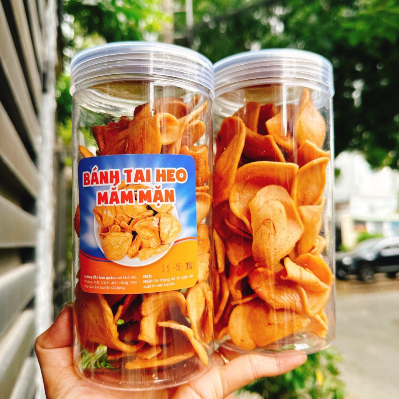 BÁNH TAI HEO SỐT MẮM -1hộp 230gr
