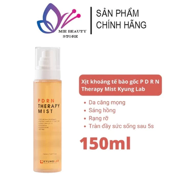 Xịt khoáng Kyunglab PDRN Therapy Mist 150ml, xịt khoáng dưỡng ẩm giúp da trắng hồng căng mịn