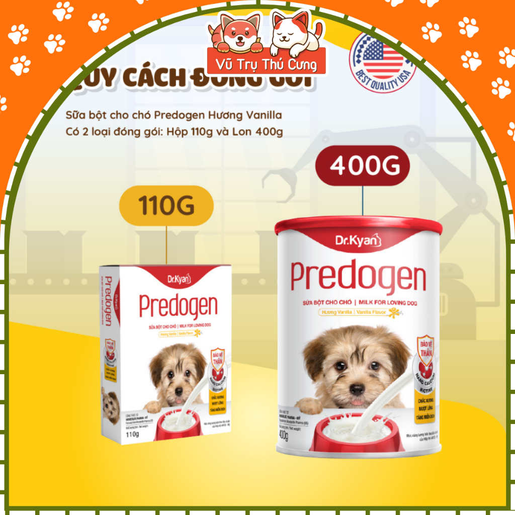 Sữa Dinh Dưỡng Dành Cho Chó Mèo Mọi Độ Tuổi Dr.Kyan Lon 400g