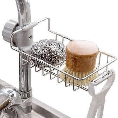 GIÁ INOX ĐỂ ĐỒ CÀI VÒI RỬA BÁT