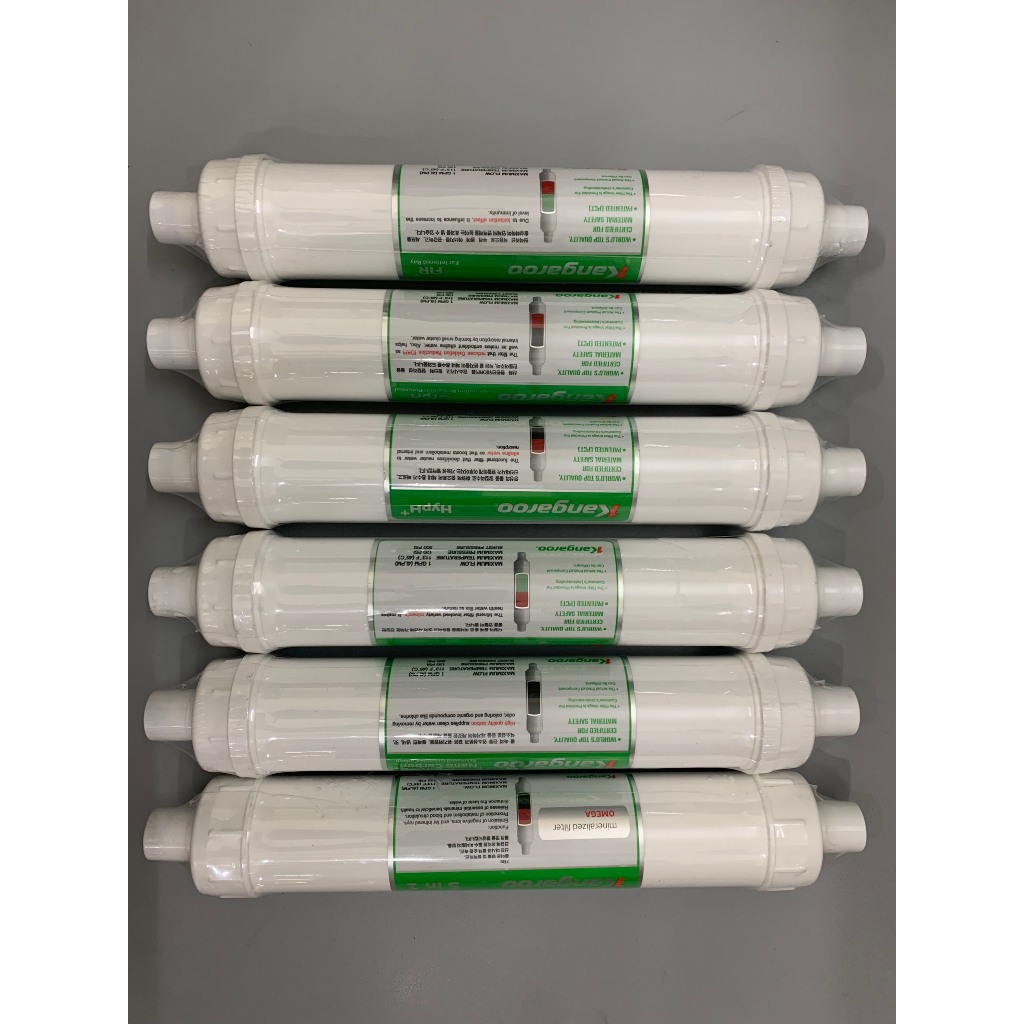 Combo 6 Lõi Chức Năng Hydrogen+ Kangaroo Gồm Lõi Fir+, OrpH+, HypH+, Mineral+, Nano Carbon+ Và 5in1+ Chính Hãng