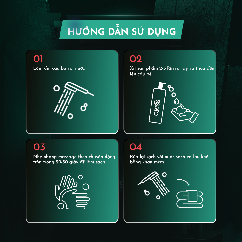 Combo 2 Bọt Vệ Sinh Nam Giới Orimen Gentleman & Elegant Sạch Khuẩn Khử Mùi Ngăn Nấm Ngứa Lưu Hương Nước Hoa