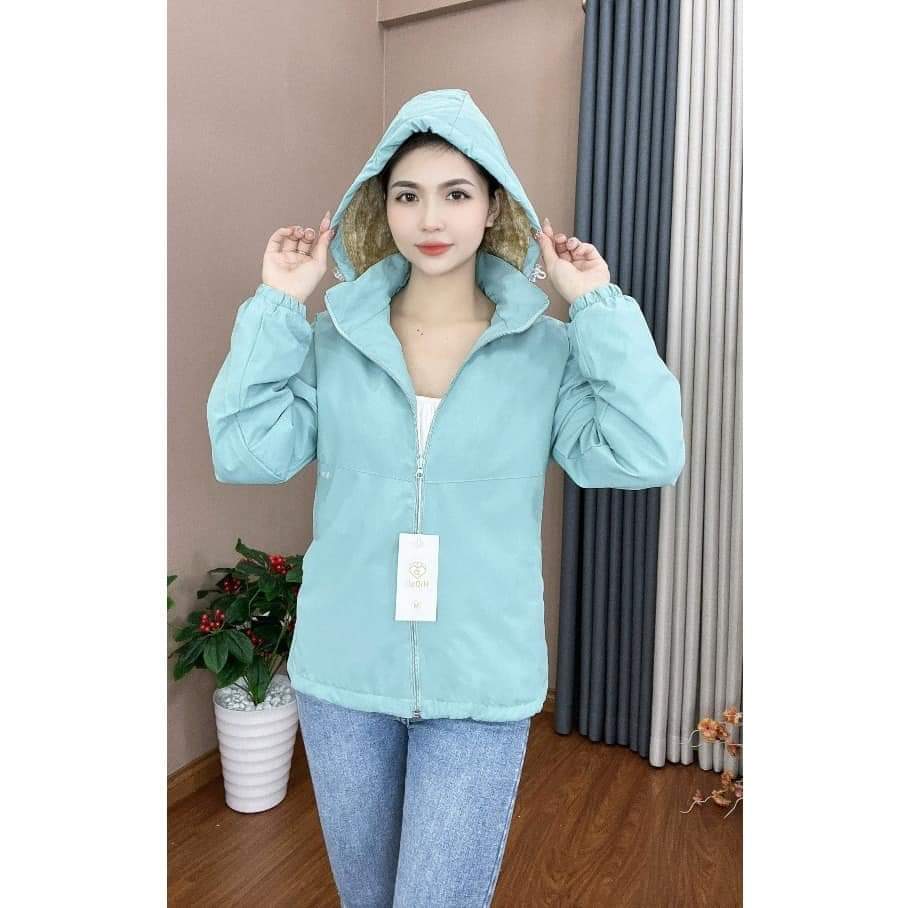 Bigsize Mã 089 Áo Khoác Gió Lót Lông Nữ Cao Cấp Hàng Loại 1, Áo ấm  Lót Lông cừu Dày Dặn mẫu mới nhất 2024