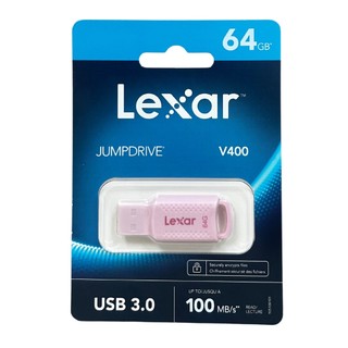 USB Lexar JumpDrive V400 32GB/ 64GB/ 128GB, Chuẩn 3.0, Tốc độ đọc 100Mb/s, Chính hãng bảo hành 2 năm