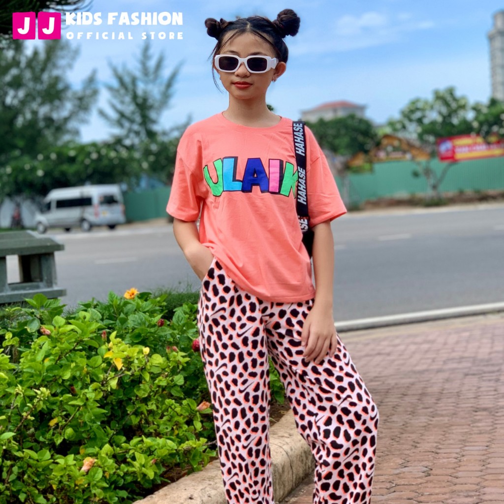 Bộ Cộc Tay Bé Gái Vải Cotton In Hình Dễ Thương – Quần Áo Trẻ Em | JJ Kids Fashion