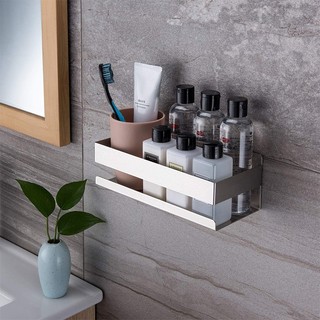 Kệ đựng gia vị Inox SUS304 cao cấp dán tường, Kệ để dầu gội sữa tắm - KGV02