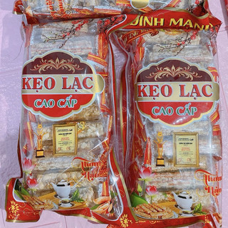 Kẹo đậu phộng -kẹo lạc Đình Mạnh gói 450g -Đặc sản Thái Bình
