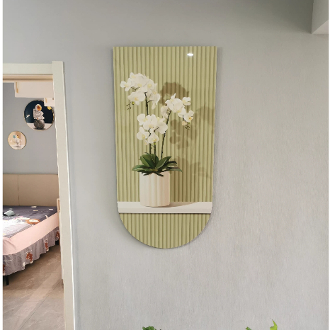 Tranh Điện Treo Tường Bình Hoa Trang Trí Phòng Khách, Phòng Ngủ, Decor Quán Cafe, Tranh Cho Tiệm Hoa, Quà Tặng Khai Trươ