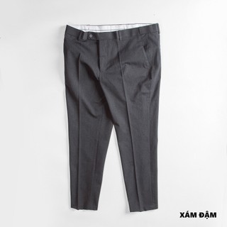 [ BIGSIZE UP TO 135KG ] Quần tây công sở nam Luxury vải giãn 4 chiều cạp tăng chỉnh 5cm 10cm. QACC99