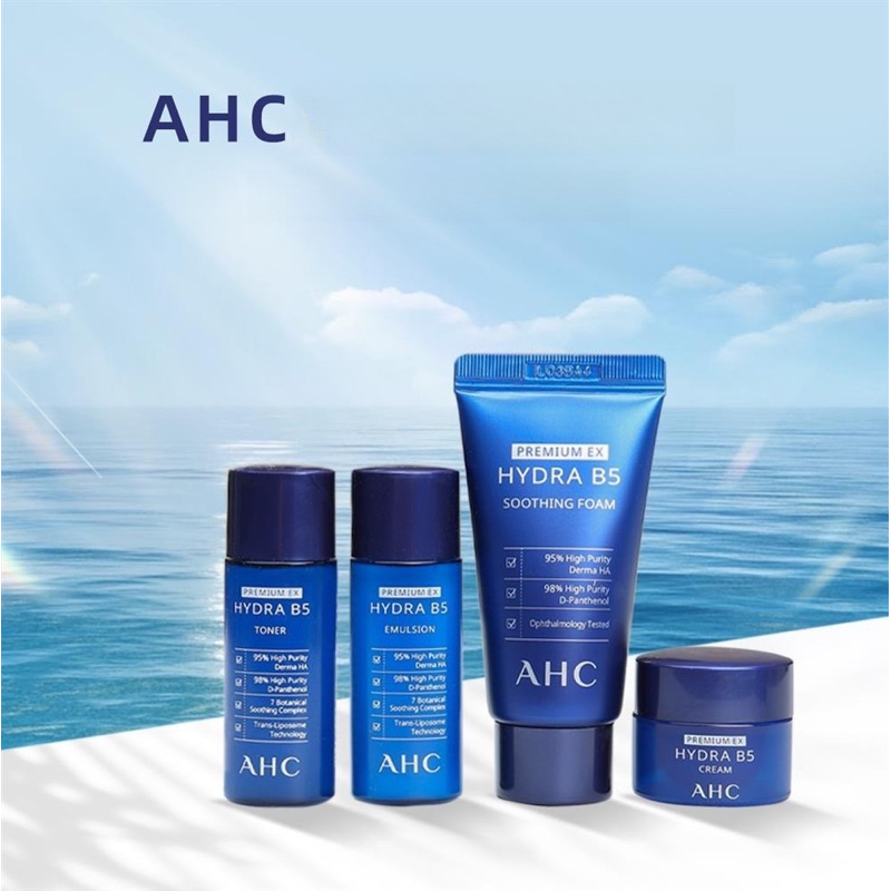 Bộ dưỡng ẩm AHC Premium Ex Hydra B5 Trial Kit