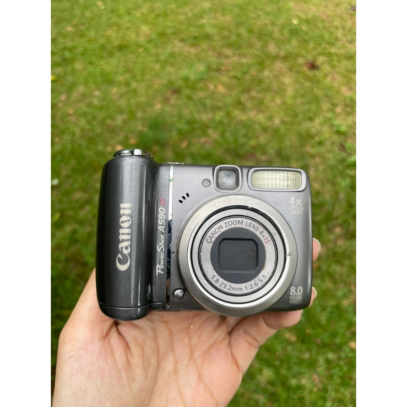 Máy Ảnh Canon Powershot A590 Is vintage siêu hiếm | Shopee Việt Nam