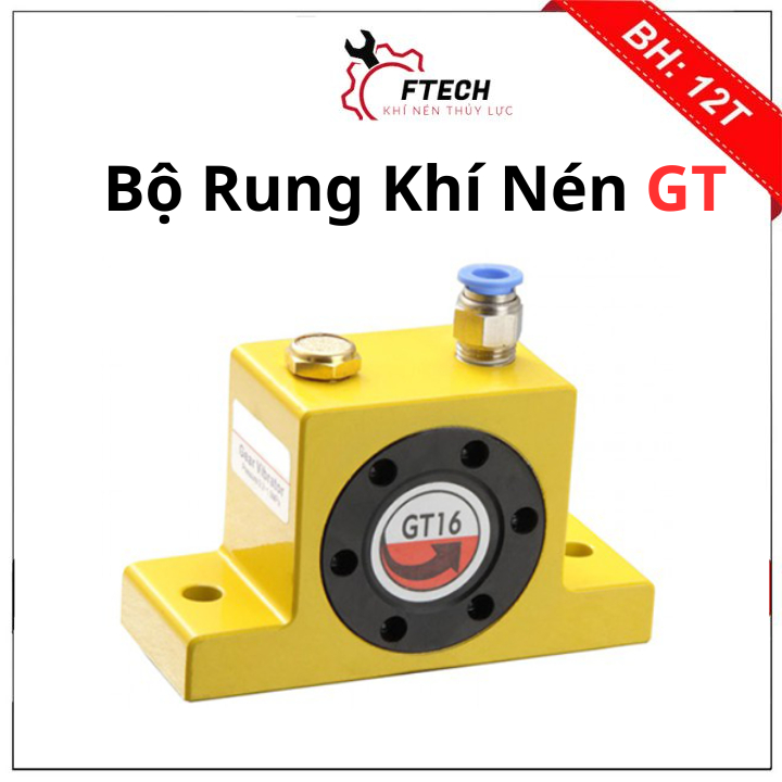 Bộ rung khí GT4/6/8/10/16/20/25/36/40/48 dùng tạo lực rung trong ngành ...