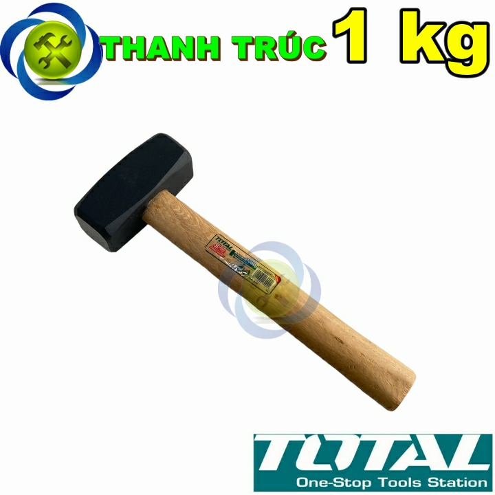 Búa tạ cán gỗ 1kg TOTAL THTW721000 | Shopee Việt Nam