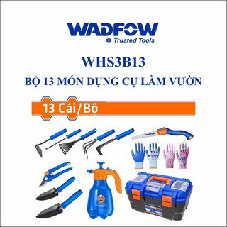 ĐỒ NGHỀ WADFOW Bộ 13 món dụng cụ làm vườn WHS3B13