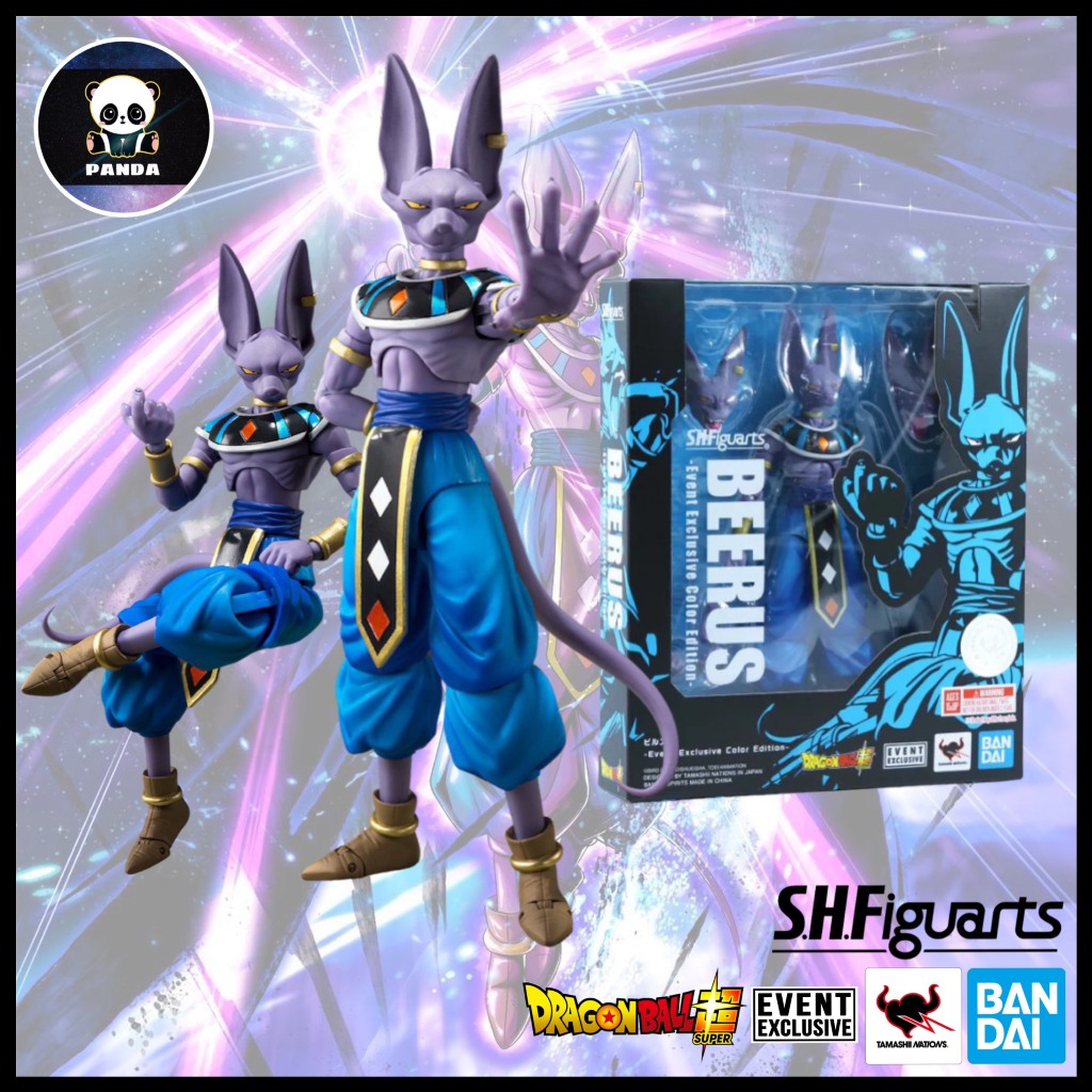 Đồ Chơi Mô Hình Chính Hãng SHFiguarts Beerus Event Exclusive Color