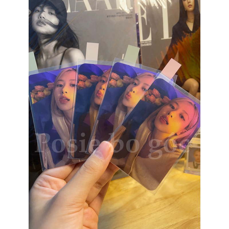[FANSITE BLACKPINK] Card Rosé Bloom Hoàng Hôn chính hãng có sẵn ...