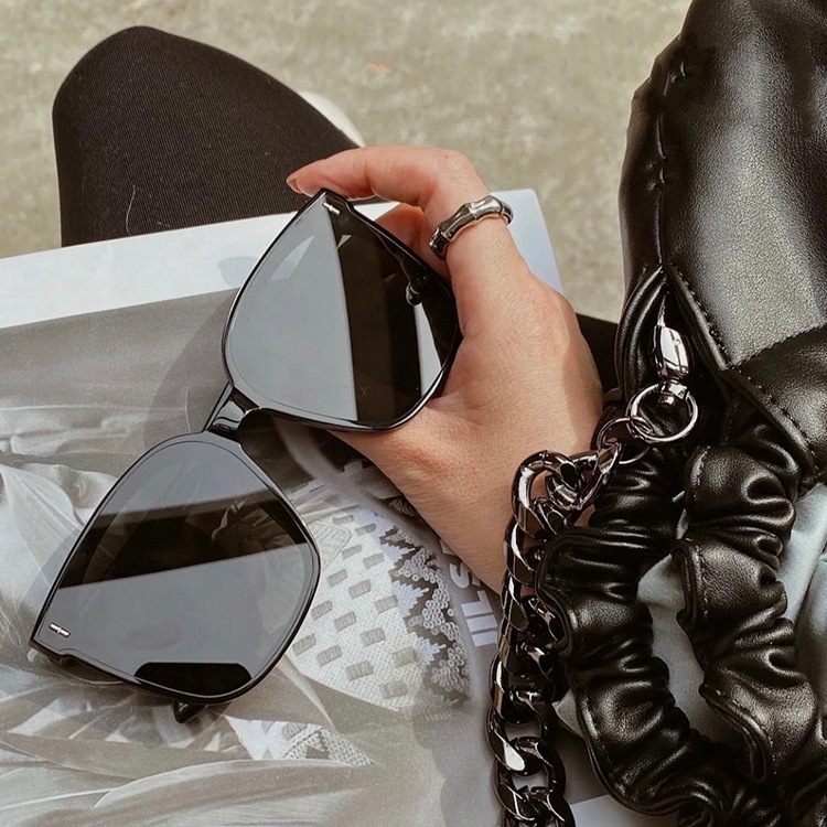 Kính râm mát cao cấp thời trang nữ nam mắt kính polarized chống tia bức xạ siêu ngầu hot phong cách Hàn Quốc HANASO 282