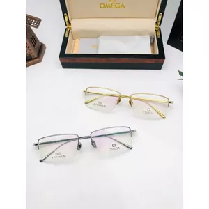 Gọng kính Omega titan mạ vàng v903
