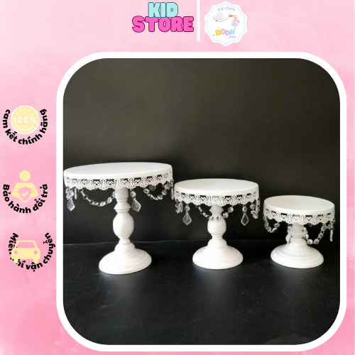 Kệ đựng bánh sinh nhật khay đựng bánh gato giá đỡ trang trí tiệc điểm tâm phong cách châu âu