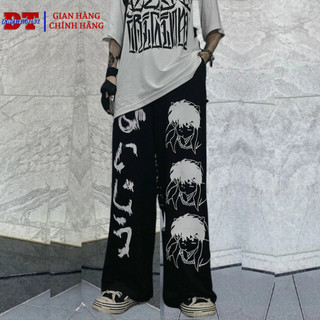 Quần dài jogger nỉ in hoạt hình dơi Quần nam dài co giãn, thoải mái Thời trang nam hot tren K1