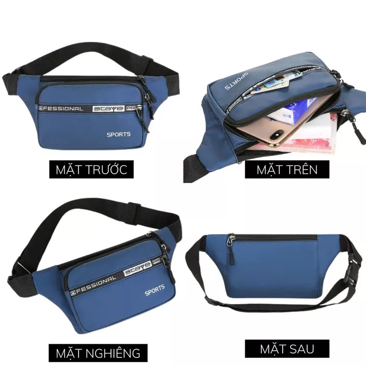 Women's Belt Bag – Water-Resistant – 7