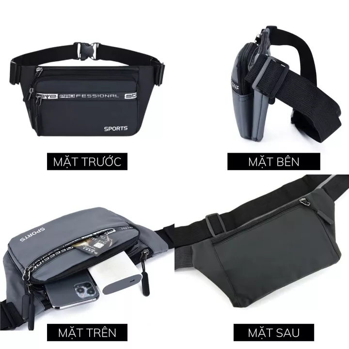 Women's Belt Bag – Water-Resistant – 6