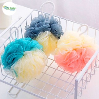 Bông Tắm Tròn Size 20*20cm Siêu Mềm Mịn, bông tắm lưới tạo bọt