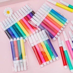 Bộ 4-6-8-12 bút lông màu mini cho bé tập tô