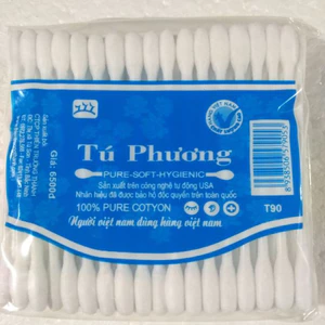 COMBO 5 gói Tăm bông ngoáy tai người lớn Tú Phương, bông tăm ngoáy tai người lớn